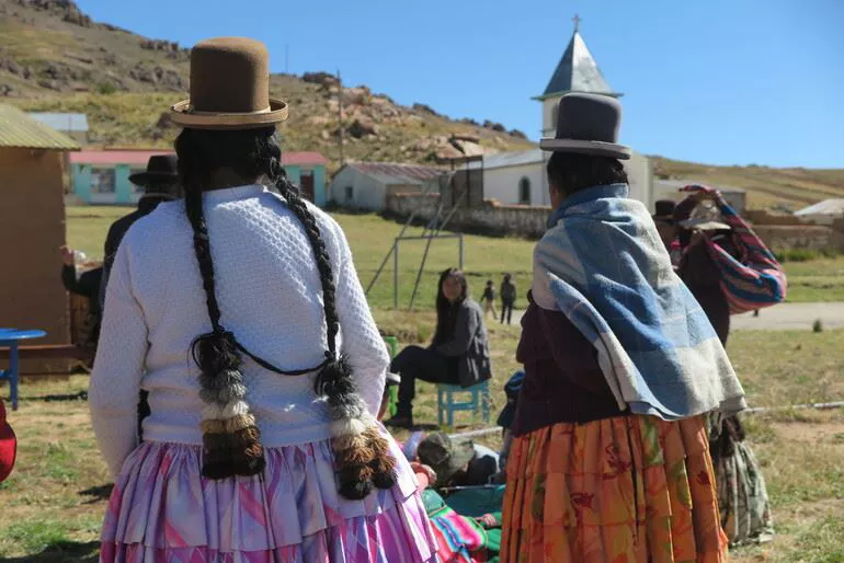 Emakumeak Bolivian.