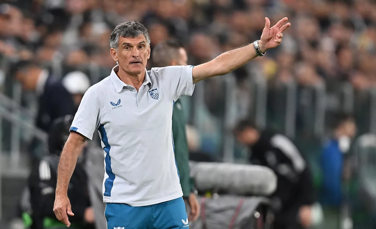 José Luis Mendilibar, Sevillako entrenatzaile ohia. ARGAZKIA: EFE