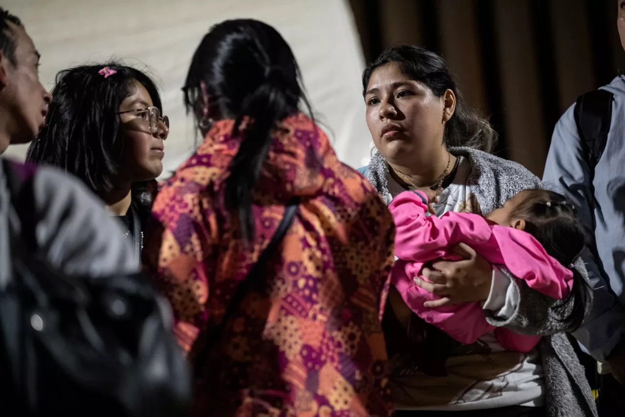 frontera-estados-unidos-yuma-arizona-migrantes-peruanas AEB Mexiko -efe