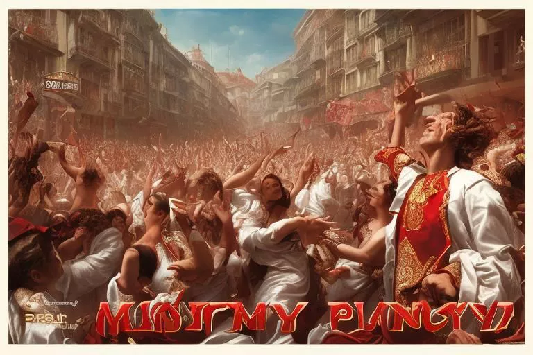 Cartel de hecho por la IA