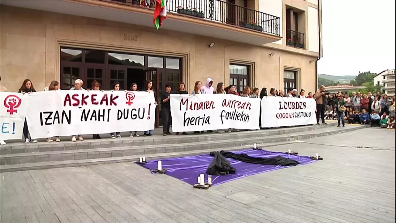 Protesta contra la violencia machista. Foto: EITB
