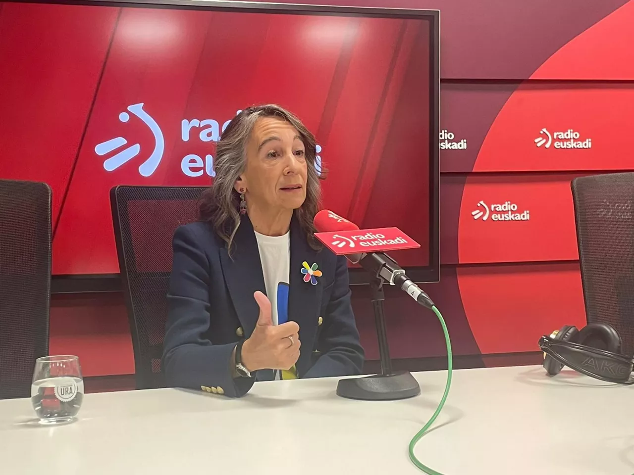 Marisol Garmendia (PSE-EE) en el programa "Boulevard" de Radio Euskadi.