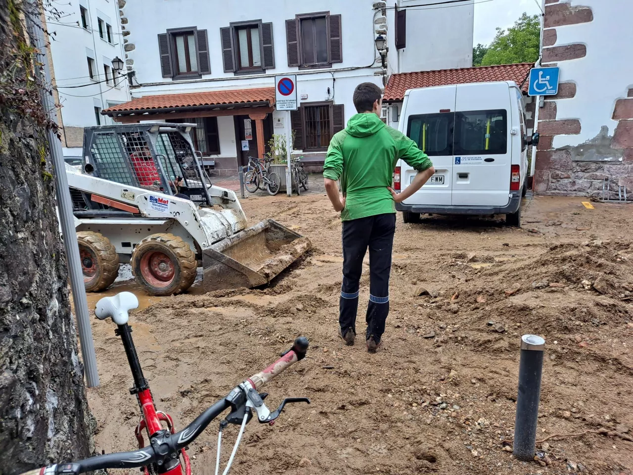 Kalte material ugari Beran. Argazkia: EUSKADI IRRATIA