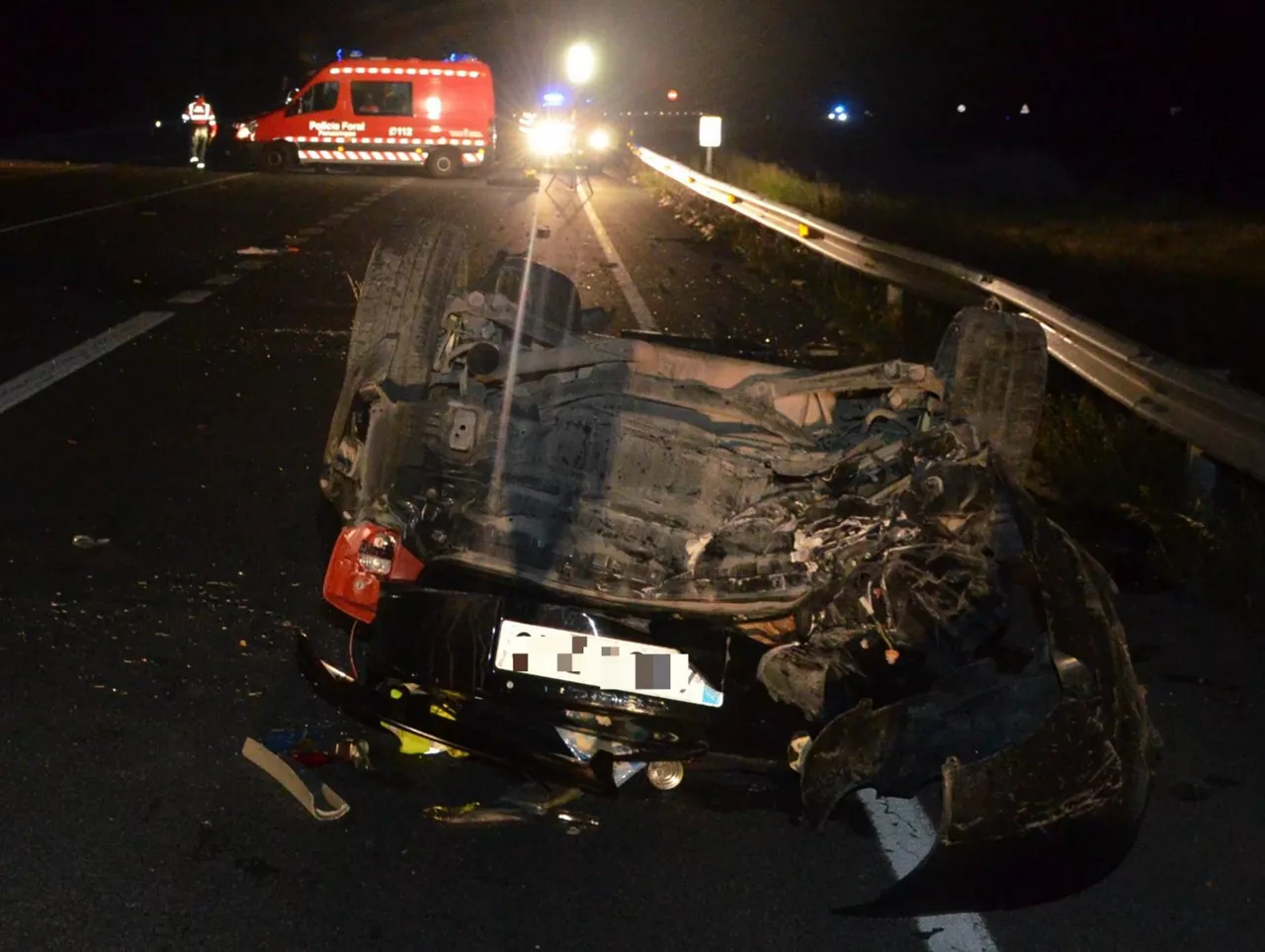 Arguedas, ayer. Foto: Policía Foral