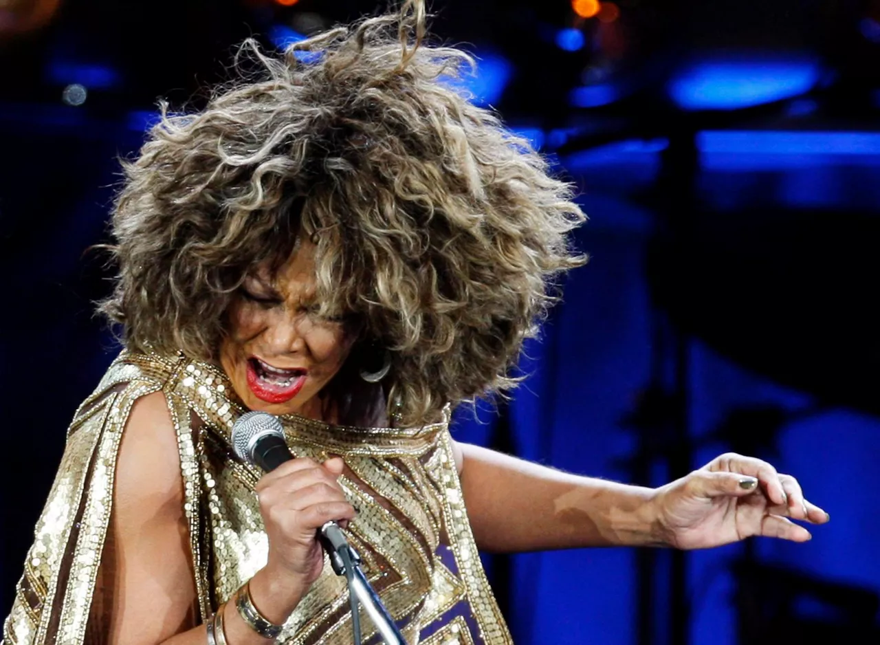 Tina Turner, 2009an Zurichen (Suitza) eskainitako kontzertu batean. EFE