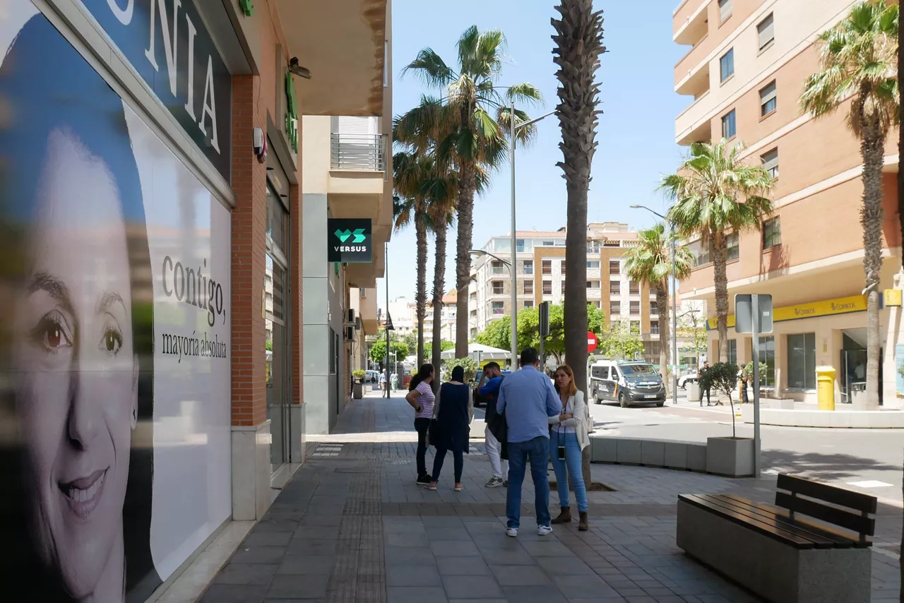 Coalicion por Melilla alderdiko egoitza. Argazkia: EFE.