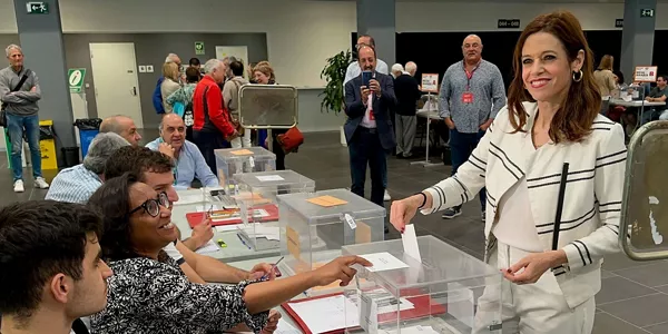 Maider Etxebarria, candidata socialista a la alcaldía de Vitoria-Gasteiz. Foto: EFE