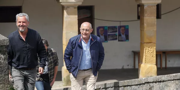 Juan Carlos Izagirre, candidato de EH Bildu a Donostia. Foto: EFE