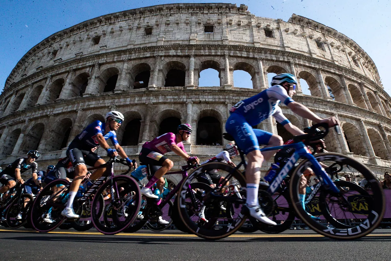 2023ko Italiako Giroa, Erroman. Argazkia: EFE.