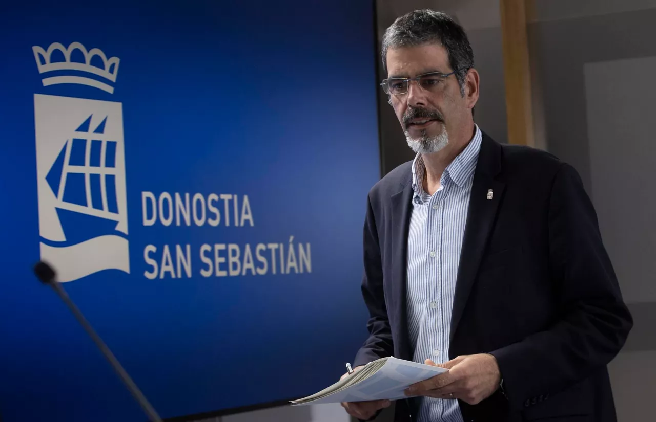 Eneko Goia Donostiako jarduneko alkatea. Argazkia: EFE