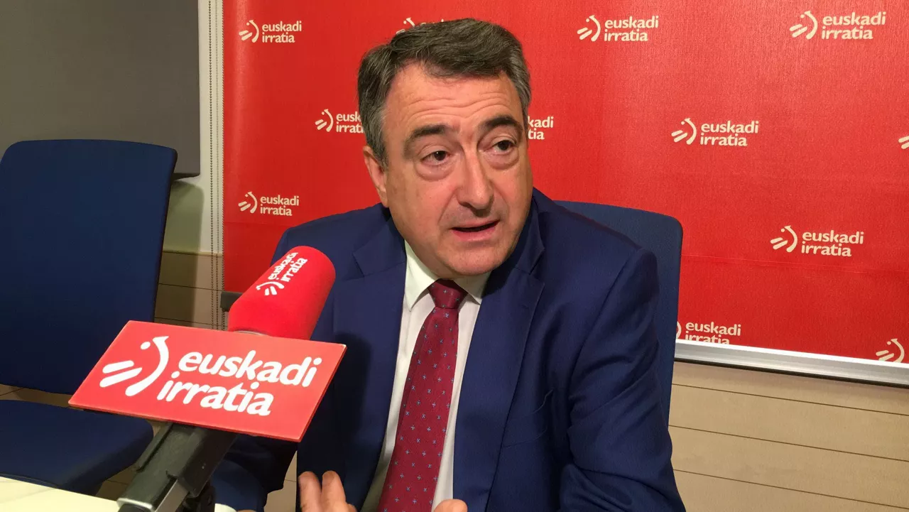 EAJk Diputatuen Kongresuan duen bozeramaile Aitor Esteban