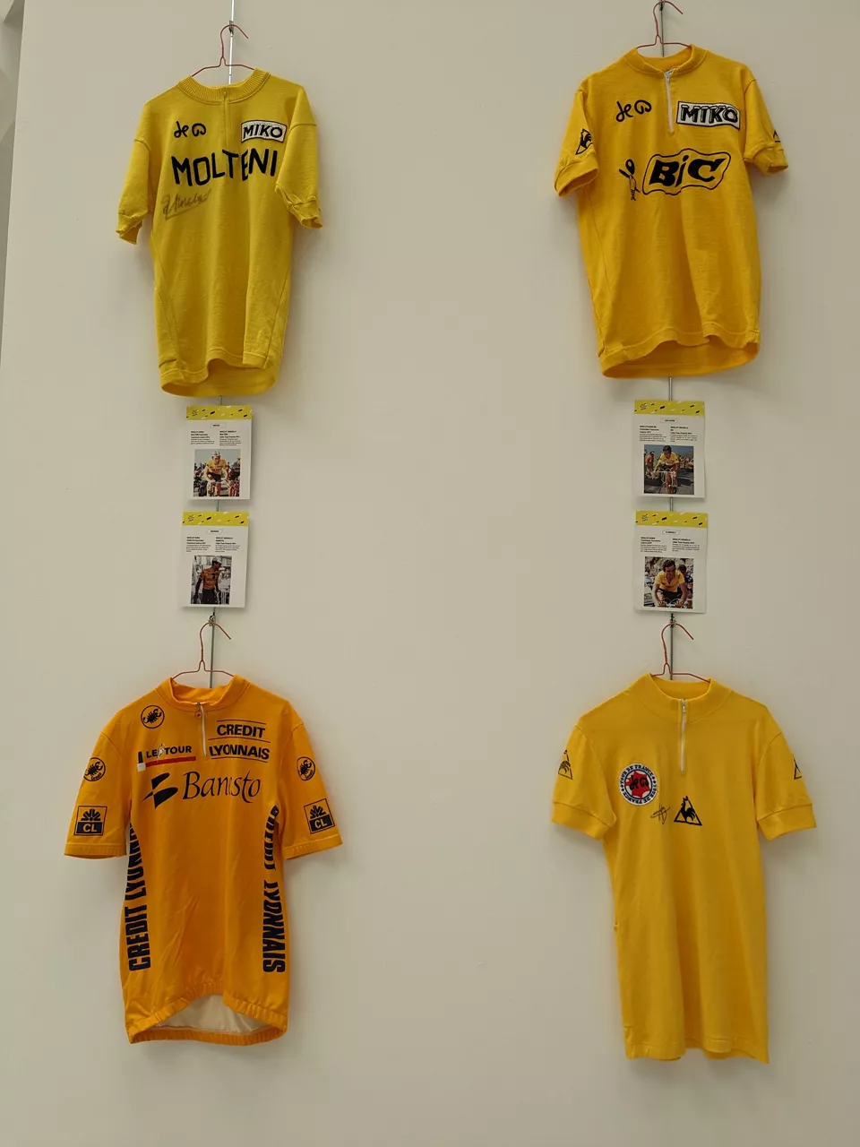 Miguel Indurainen eta Bernard Hinaulten maillot klasikoak