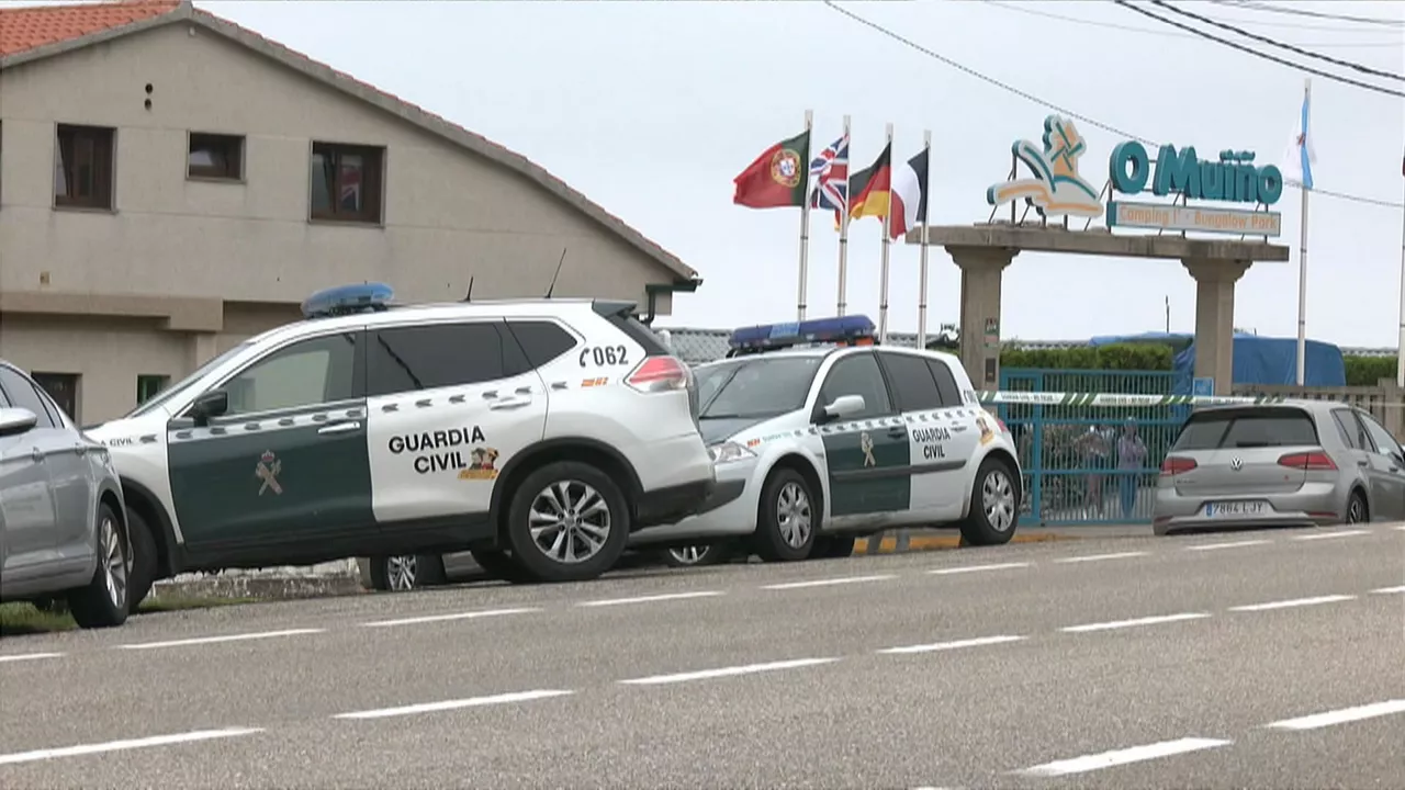 O Muiñoko kanpinaren sarrera.