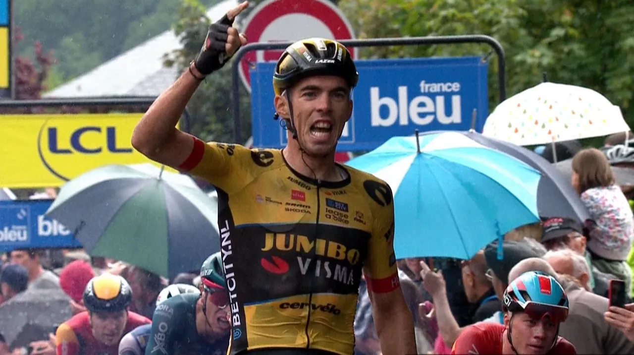 Christophe Laportek erdietsi du garaipena Dauphine Kriteriumaren lehen etapan. Argazkia: EITB Media.