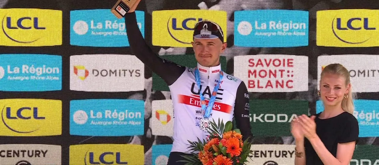 Mikkel Bjerg nagusitu da erlojupekoan, eta lider jarri da. Argazkia: EITB Media.