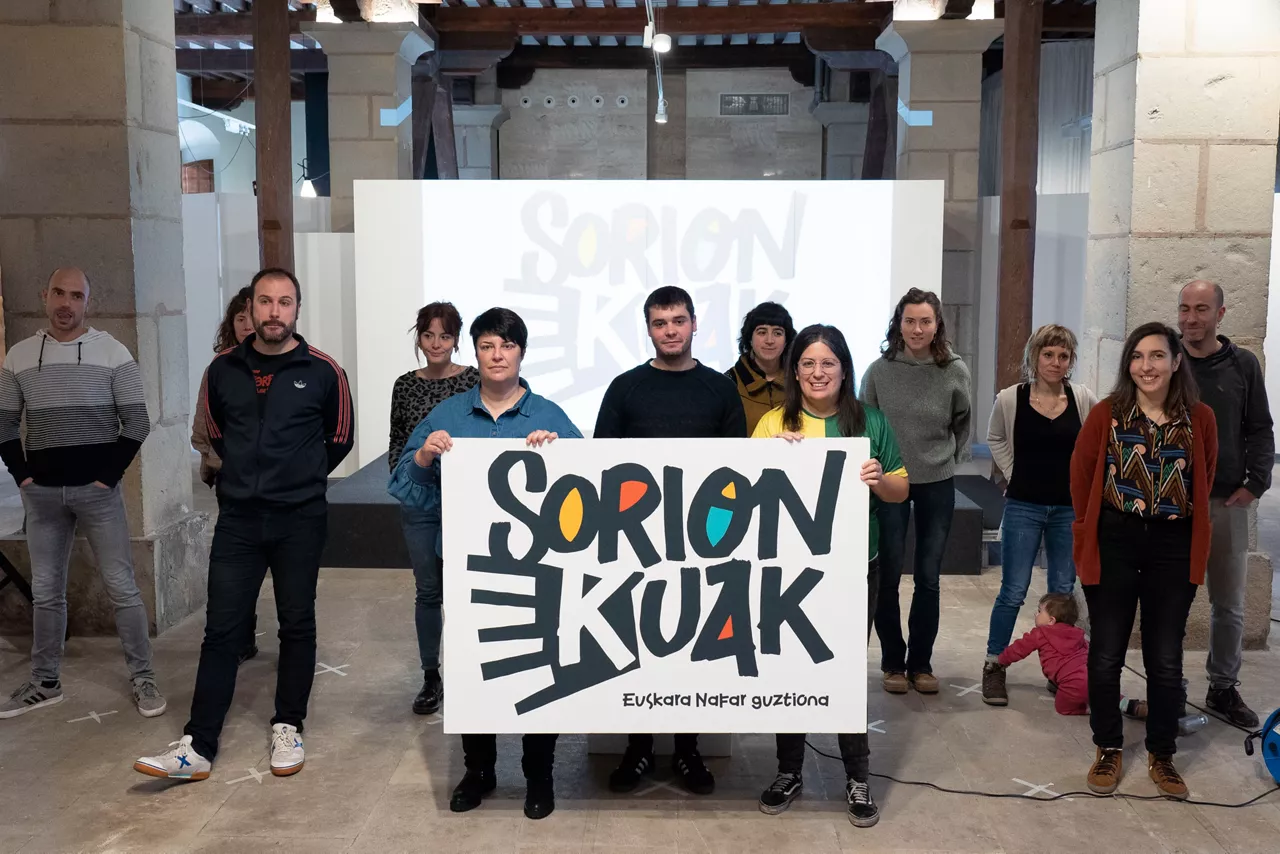 Sorionekuak adierazpenaren aurkezpena. Argazkia: Sorionekuak