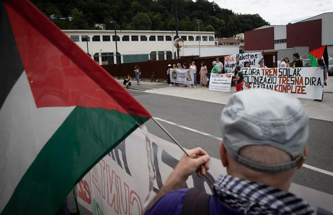 Jerusalemgo proiektuaren aurkako protesta. Argazkia: EFE