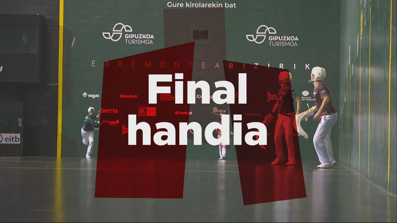 XIII. Sagardoaren Txapelketako finalaren irudi bat