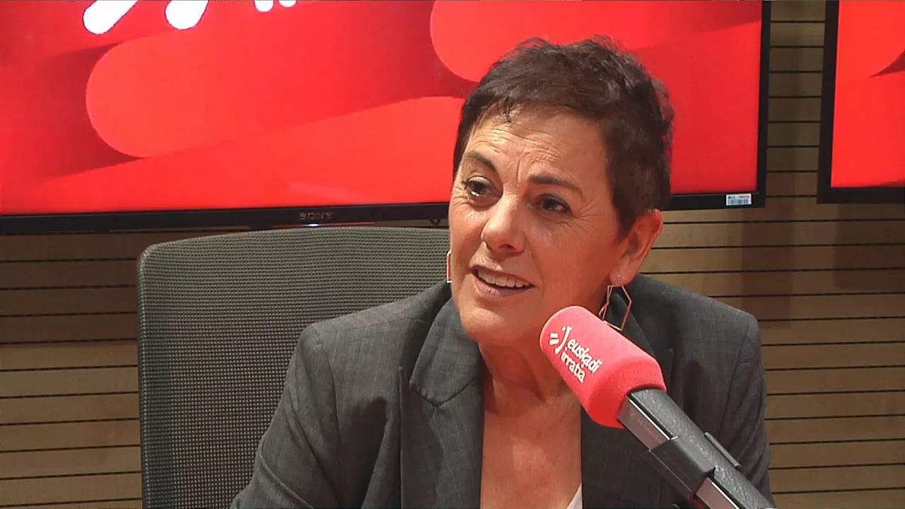 Aizpurua, en los estudios de Euskadi Irratia.