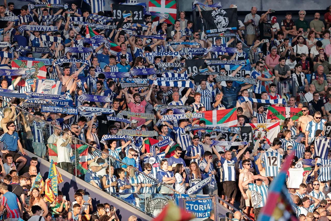 Aficionados del Deportivo Alavés