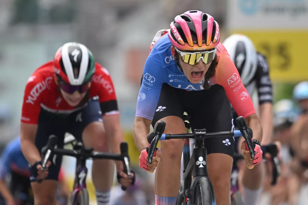 Suitzako Itzuliko 3. etapako esprinta