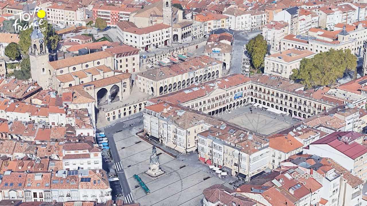 gasteiz tourra Google Earth