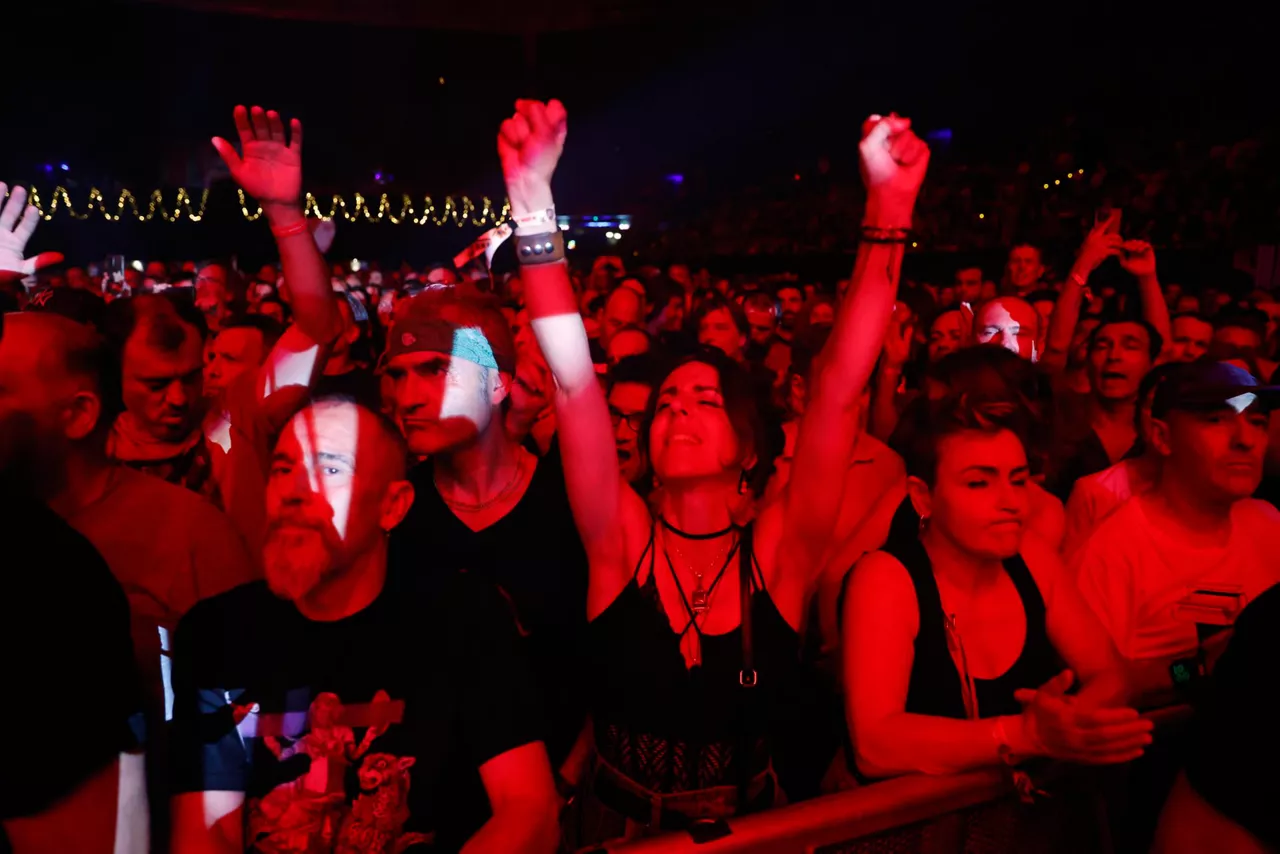 The Cult taldearen kontzertua. Argazkia: EFE