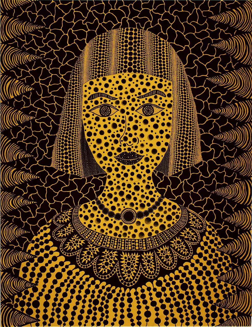 Yayoi Kusama  Retrato (Portrait), 2015  © YAYOI KUSAMA