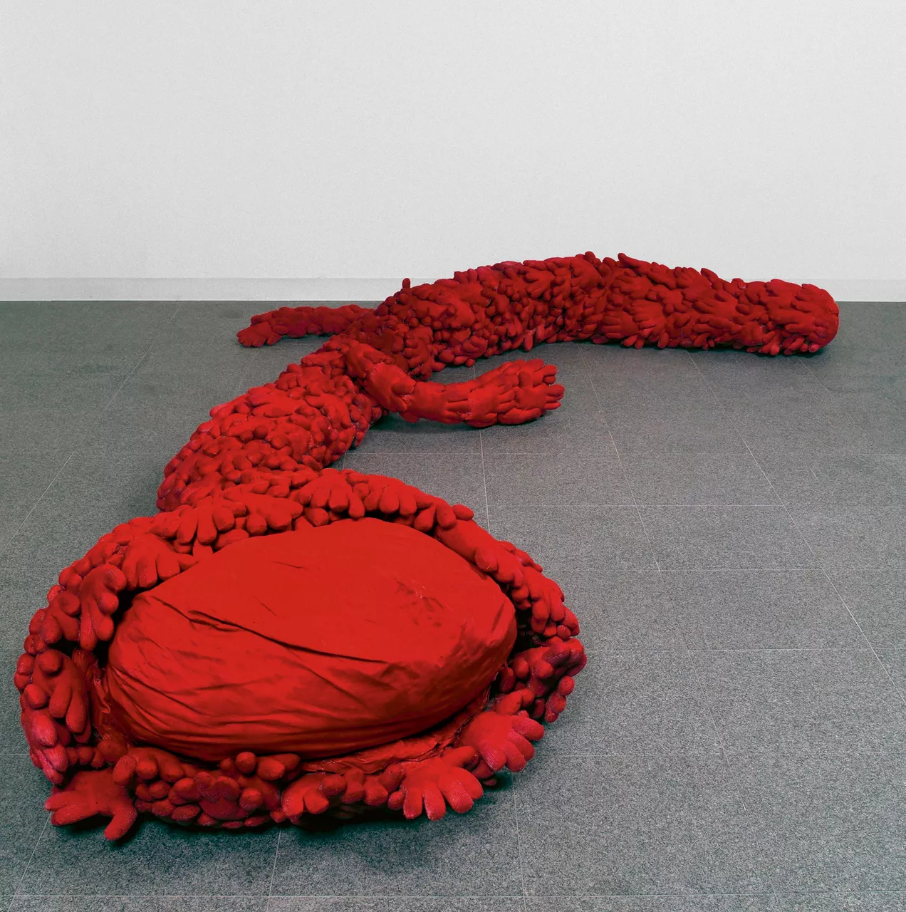  Yayoi Kusama  Flor roja (Red Flower), 1980  © YAYOI KUSAMA
