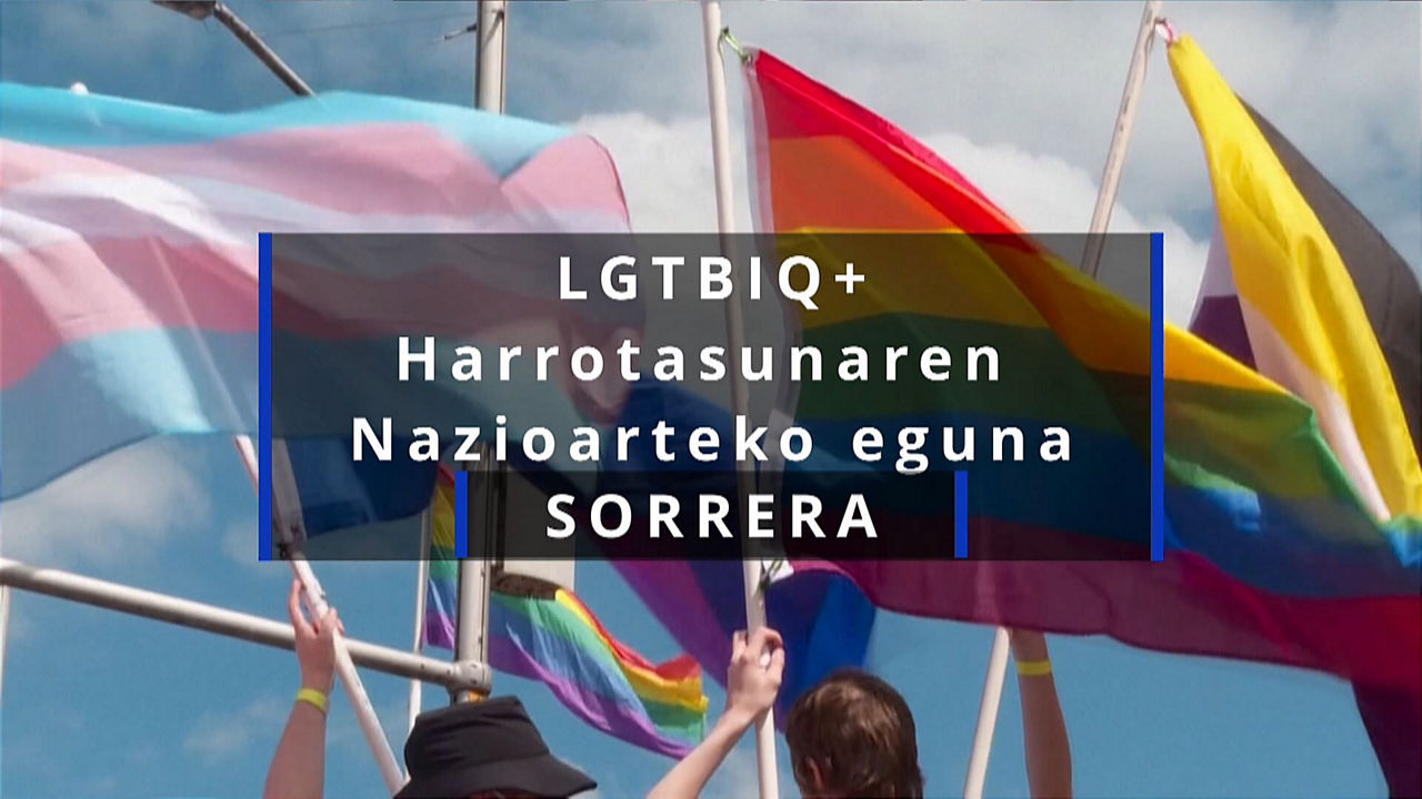 EU LGTBIQ+ harrotasunaren nazioarteko eguna_