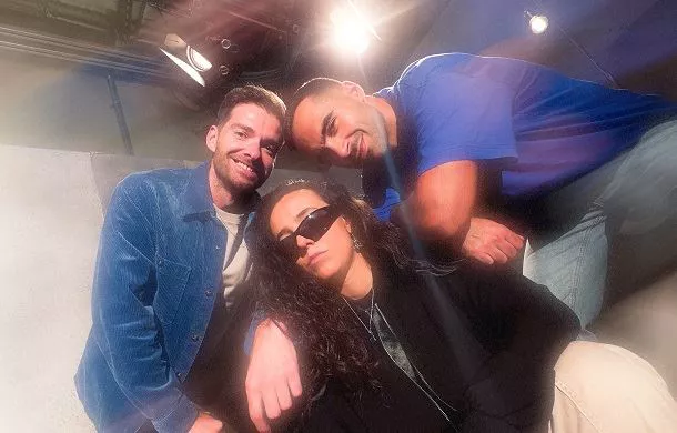 Ibon Fernandez, Maite Garmendia eta Alain Perez