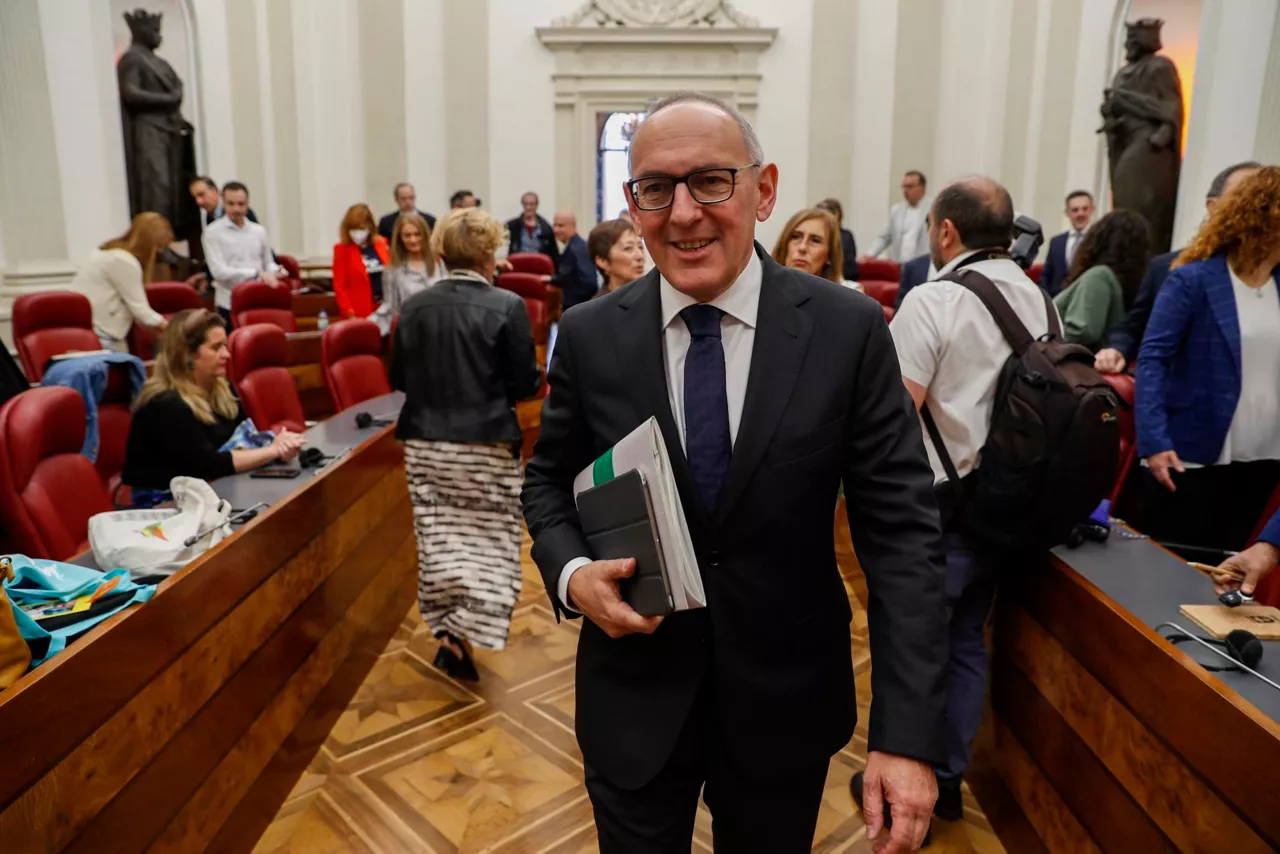 Ramiro Gonzalez, Arabako Batzar Nagusietan. Artxiboko irudia. EFE