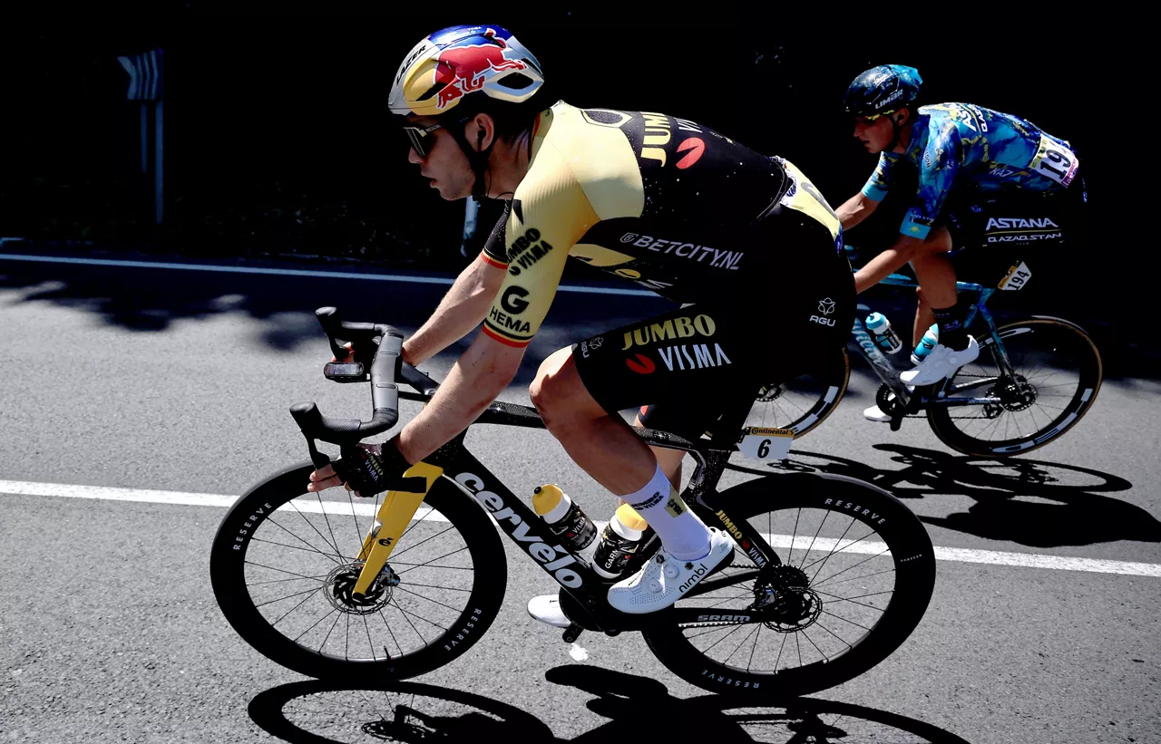 Wout van Aert, 2023ko Frantziako Tourrean. Argazkia: EFE.