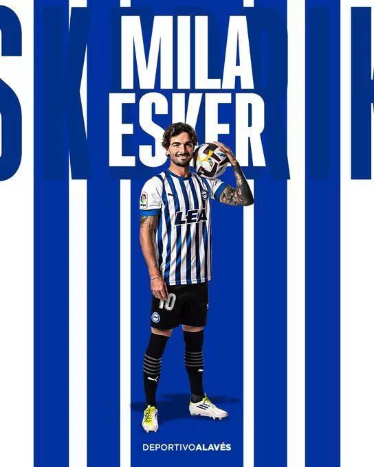 Jason Remeseirori eskerrak eman dizkio Alavesek