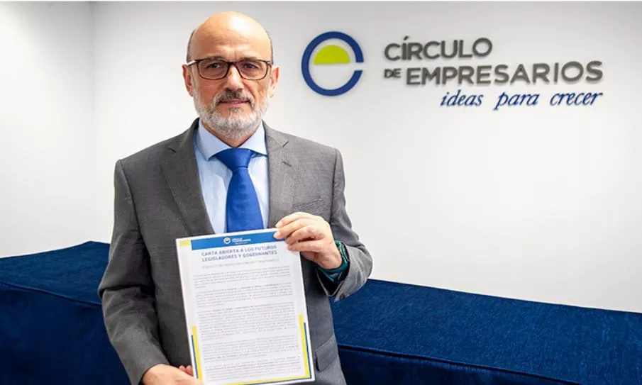 Manuel Pérez-Sala, presidente del Círculo de Empresarios.