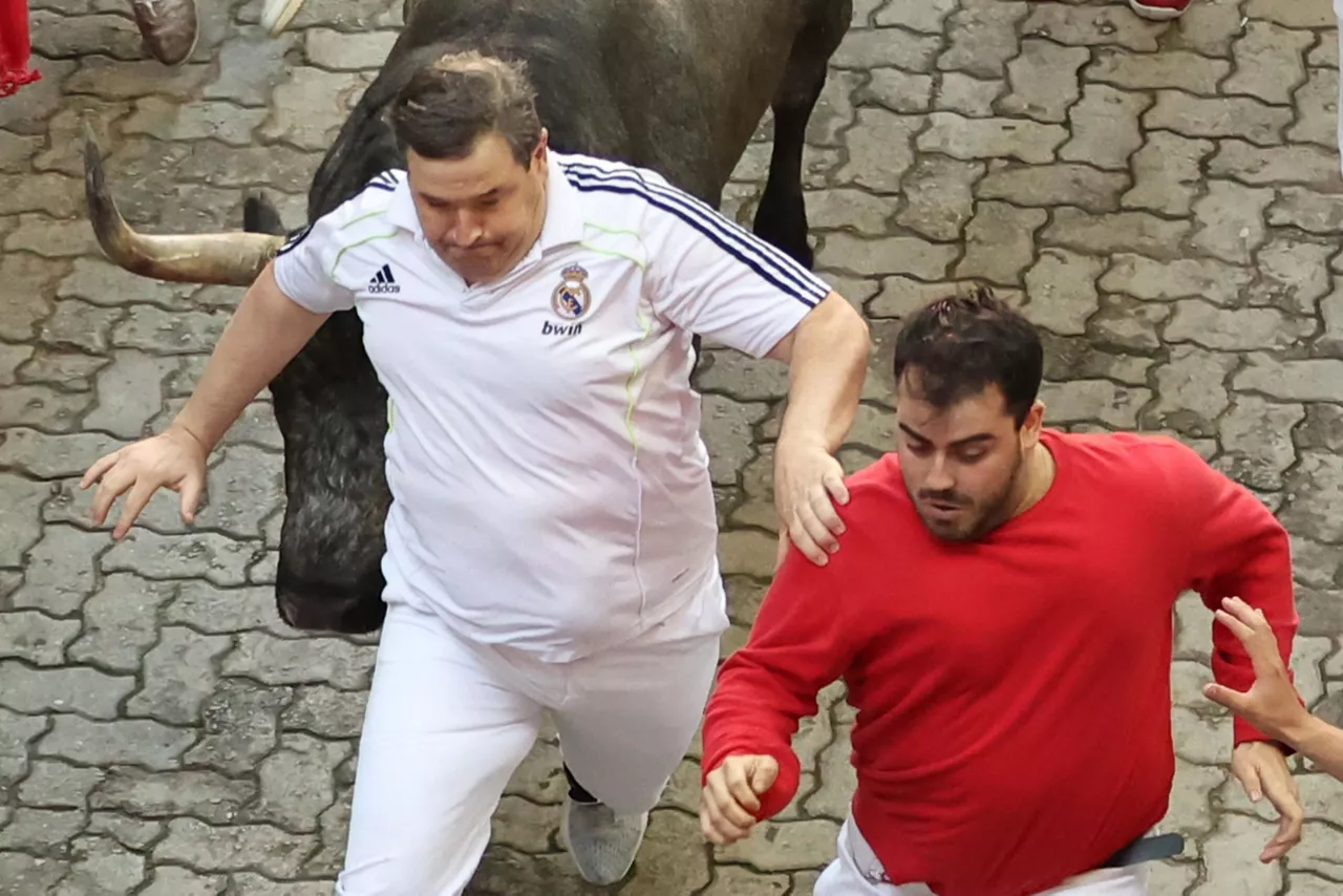 Segundo encierro de los sanfermines 2023