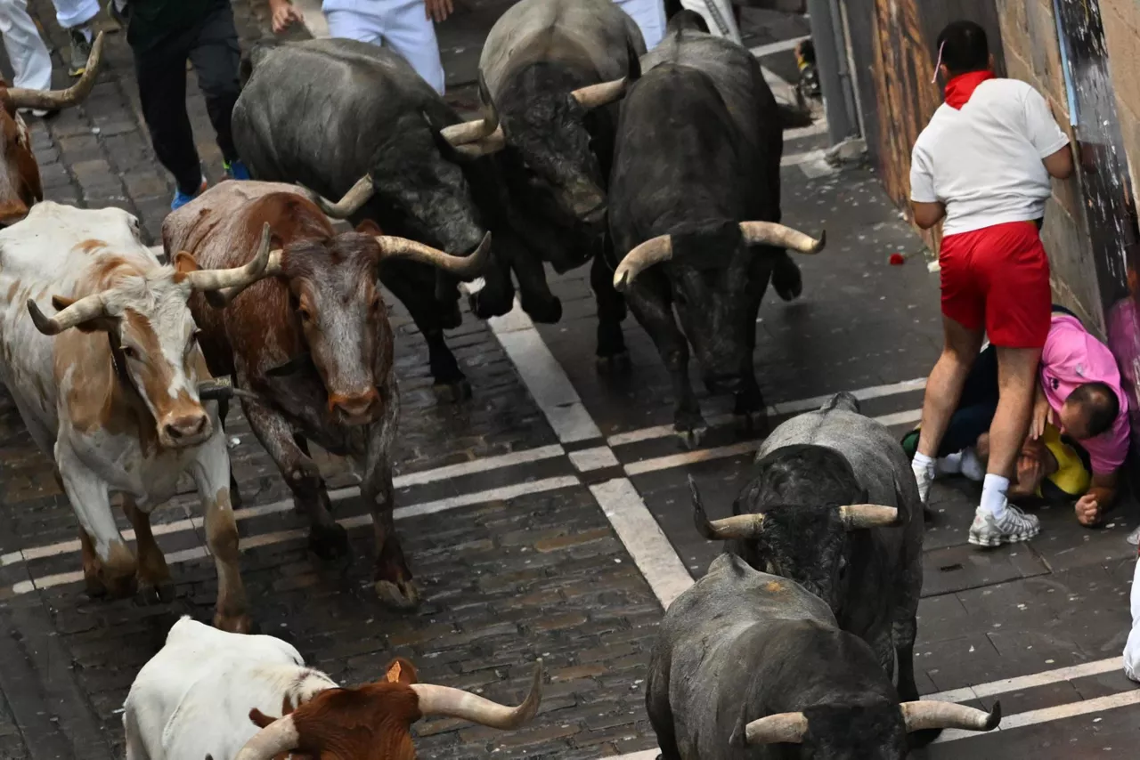 Segundo encierro de los sanfermines 2023