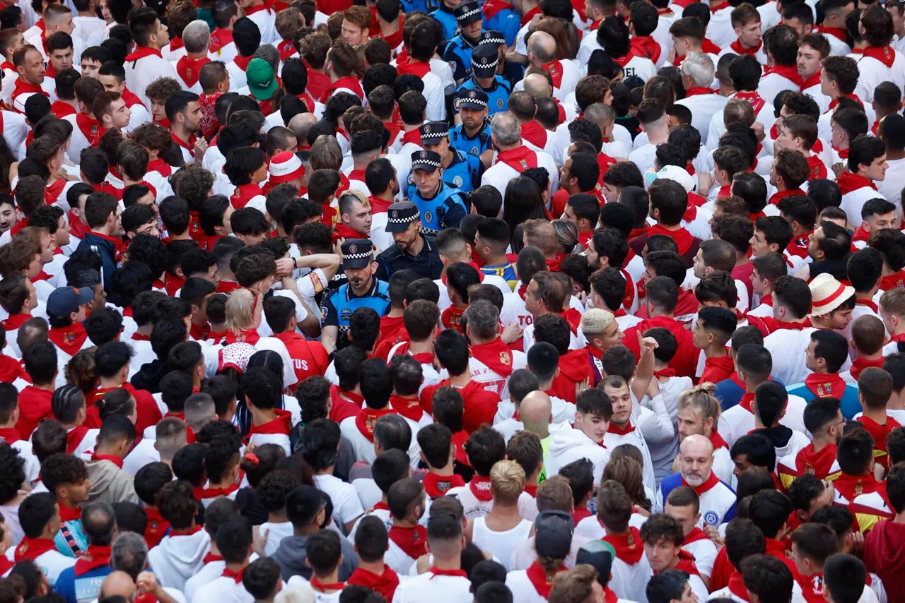 Segundo encierro de los sanfermines 2023