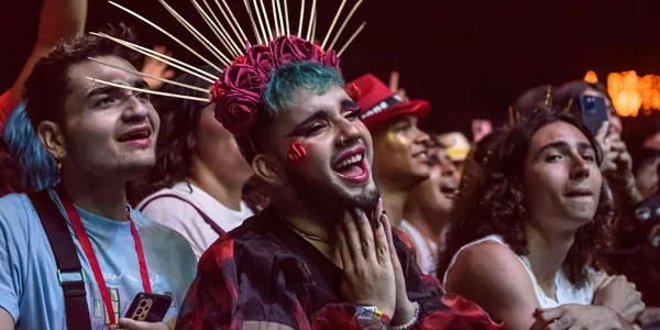 Asistentes al concierto Florence and the Machine. Foto: EFE.