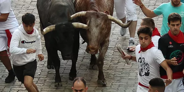 2023ko uztailaren 8ko entzierroa. EFE. 