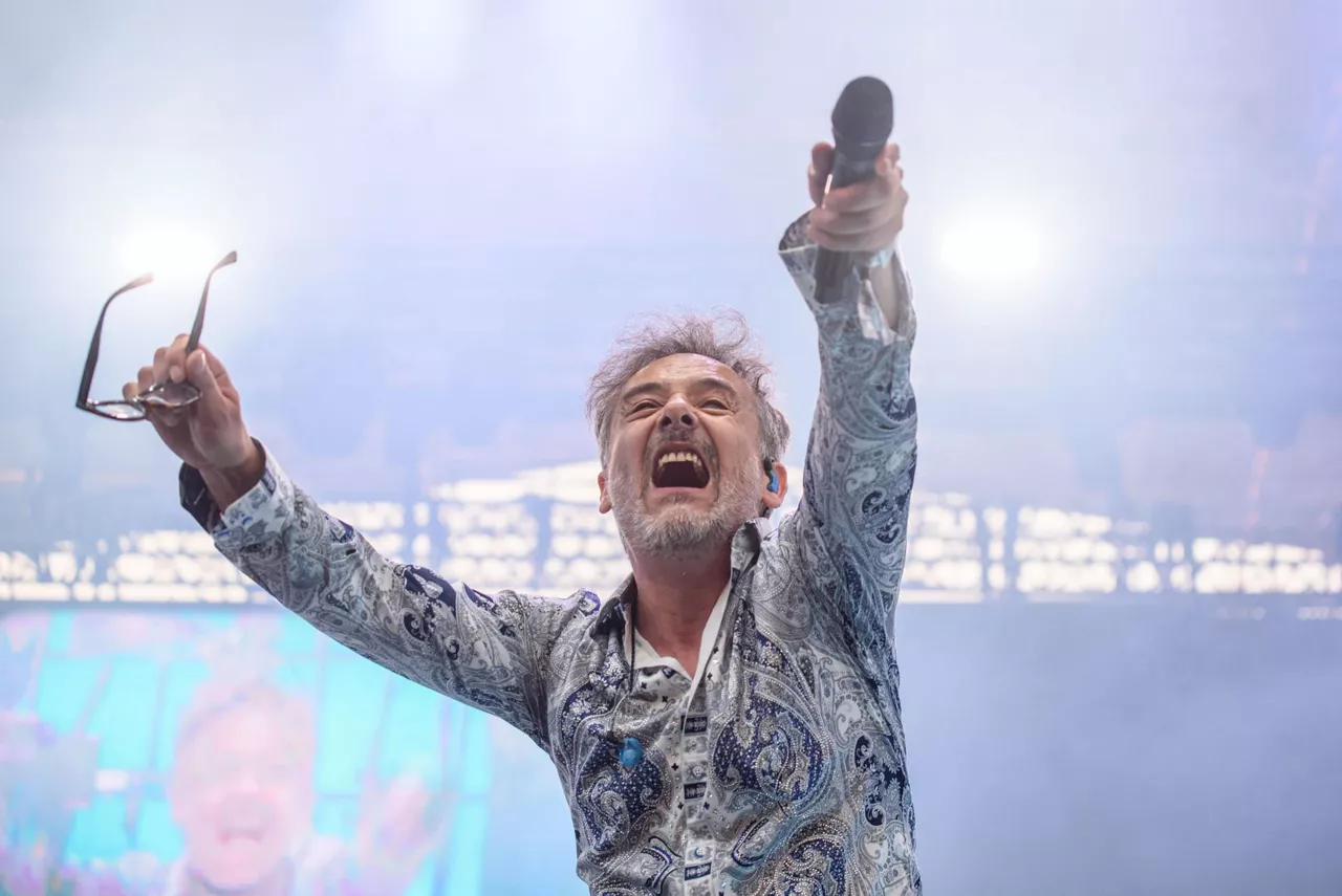 El cantante del grupo Love of Lesbian, Santi Balmes BBK LIve 2023