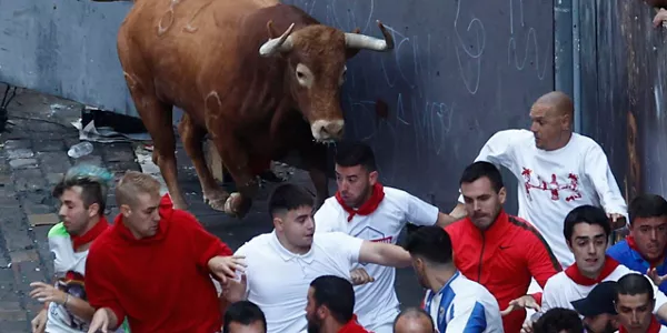 2023ko uztailaren 9ko entzierroa. EFE. 