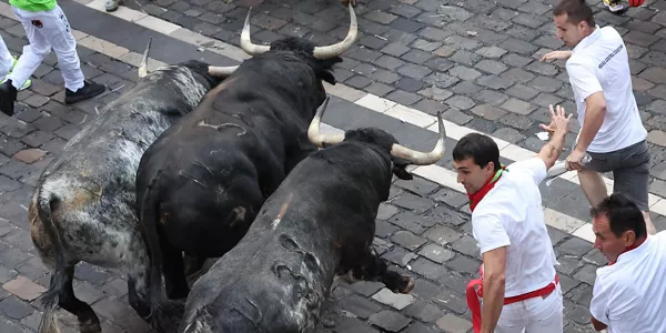 2023ko uztailaren 9ko entzierroa. EFE. 