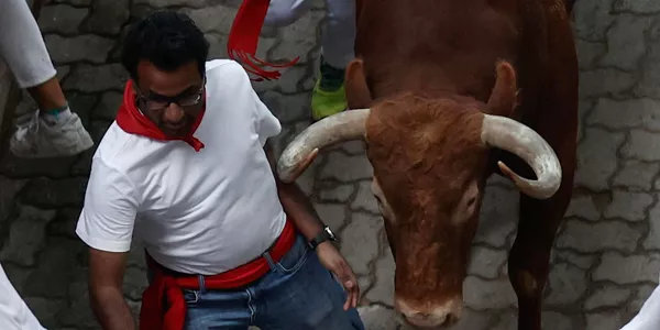 2023ko uztailaren 9ko entzierroa. EFE. 