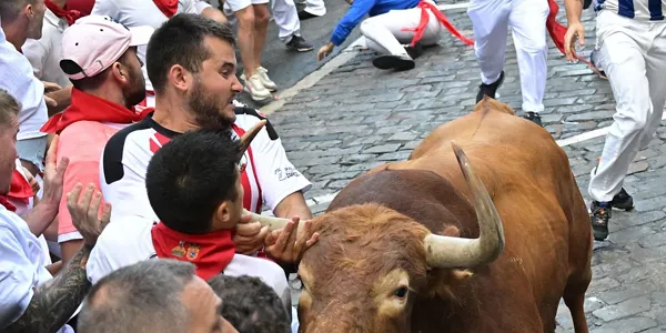 2023ko uztailaren 9ko entzierroa. EFE. 