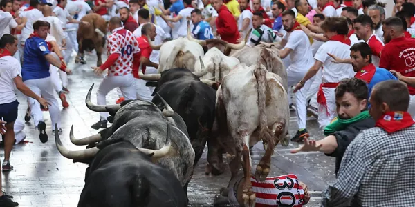 2023ko uztailaren 9ko entzierroa. EFE. 