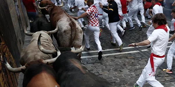 2023ko uztailaren 10eko entzierroa. Argazkia: EFE