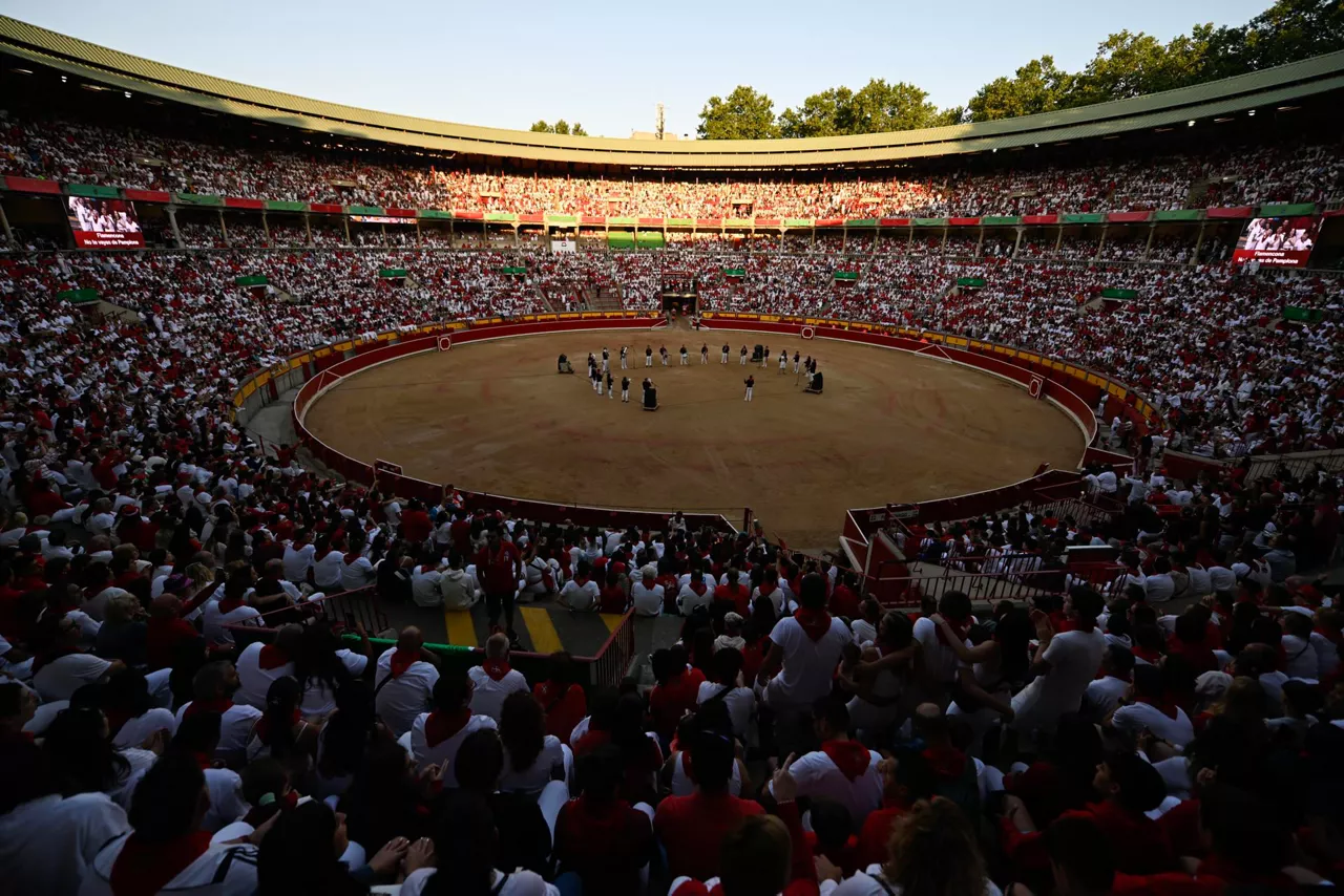 La plaza de toros de Pamplona. Foto: EFE