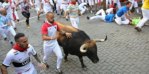 2023ko uztailaren 10eko entzierroa. Argazkia: EFE