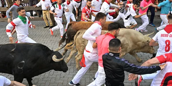 2023ko uztailaren 10eko entzierroa. Argazkia: EFE